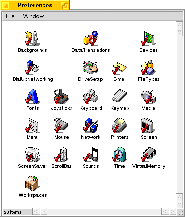 BeOS 5 icons