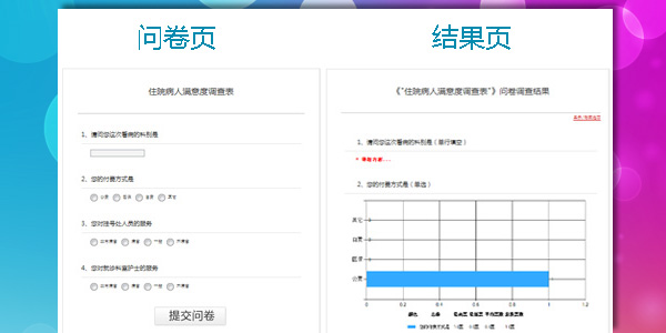 问卷调查大修改（美化、实用化）